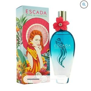 Escada born in paradise . Opened. 95% left on bottle. No box. Rare